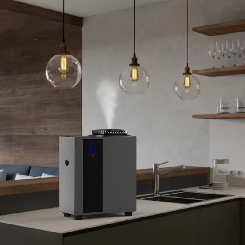 Wall-Mounted Commercial Essential Oil Diffuser, Automatic Fragrance Machine with Odor Control for Hotel, Bar & KTV