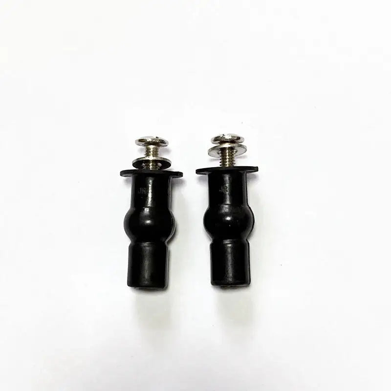 2/4pcs Expansion Screw Toilet Seat Top Fix Seat Hinge Hole Fixings Well Nut Screw Rubber Back To Wall Toilet Cover Accessories