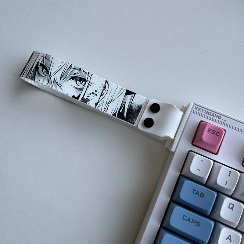 Keyboard Ribbon Mechanical Keyboard Strap Universal Personalized Anime Keyboard Ribbon Keyboard Decor Accessories