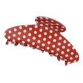 1PC Polka Dot Hair Claw Clips, Large Cute Hair Accessories for Women, Perfect for Updos