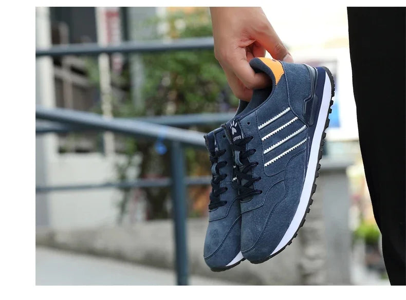 Spring Men Shoes Sneaker Trend Breathable Leisure Autumn Male Sneakers Non-slip Footwear Men Vulcanized Shoes Outdoor Walking