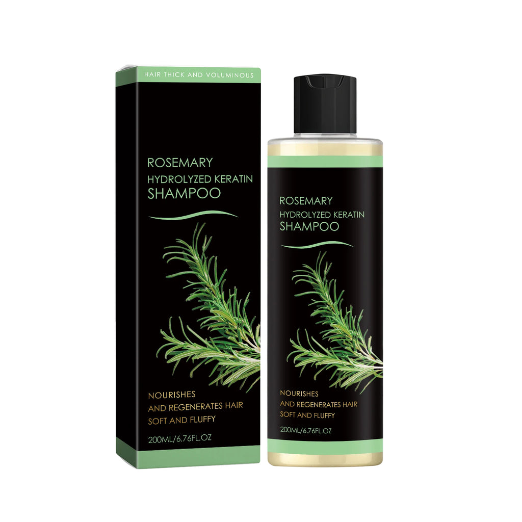 Rosemary Hair Growth Shampoo/Conditioner/Essential Oil Hydrolyzed Keratin Natural Extract of Rosemary Nourishes Regenerates Hair
