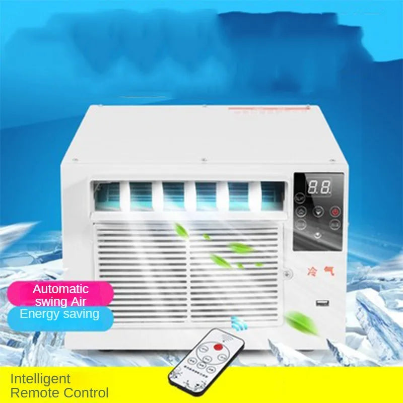12-Hour Timer Desktop Air Conditioner Household Air Cooler Mini Air Conditioning With Remote Control LED Control Panel
