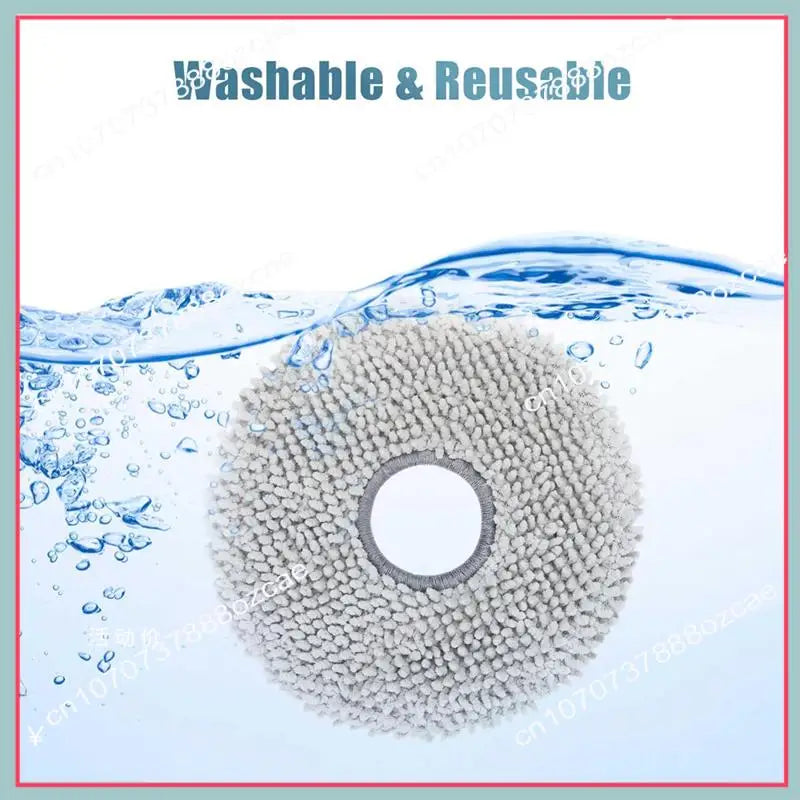 A26P Wipes For Ecovacs Deebot T30 Pro Omni, T30S Pro, X5, X2,T50 Omni, T50 Pro,Robot Vacuum Cleaner,Reusable Replacement Mop