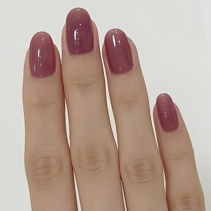 Icy Waxberry Polish: Quick-Dry, No-Bake, Easy, with Keratin & Calcium, Hardens, Fast DIY, Essential for Busy Nail Art Lovers.