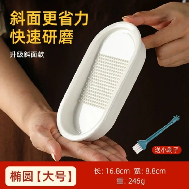 European Ceramic Garlic Grinder Kitchen Vegetable Cooking Food Grinder Manual Ginger Grinder Kitchen Tools Kitchen Accessories