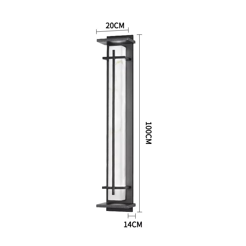 Outdoor Wall Lighting Modern simple villa Waterproof wall lamp Exterior wall Porch Balcony Stainless steel Garden Terrace light