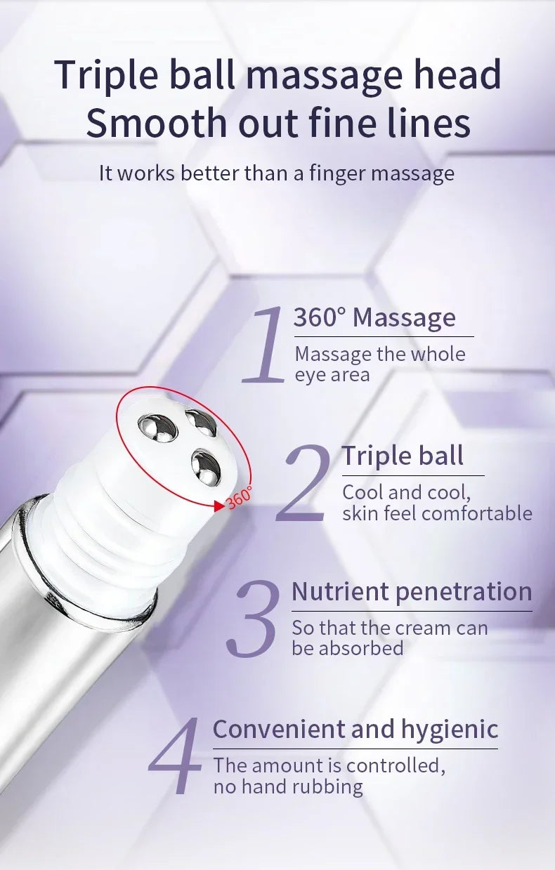 Roller Massager Eye Cream Anti Wrinkle Eye Bags Anti Dark Circle Moisturizing Bioaqua Eye Contour Korean Skin Care Cosmetics