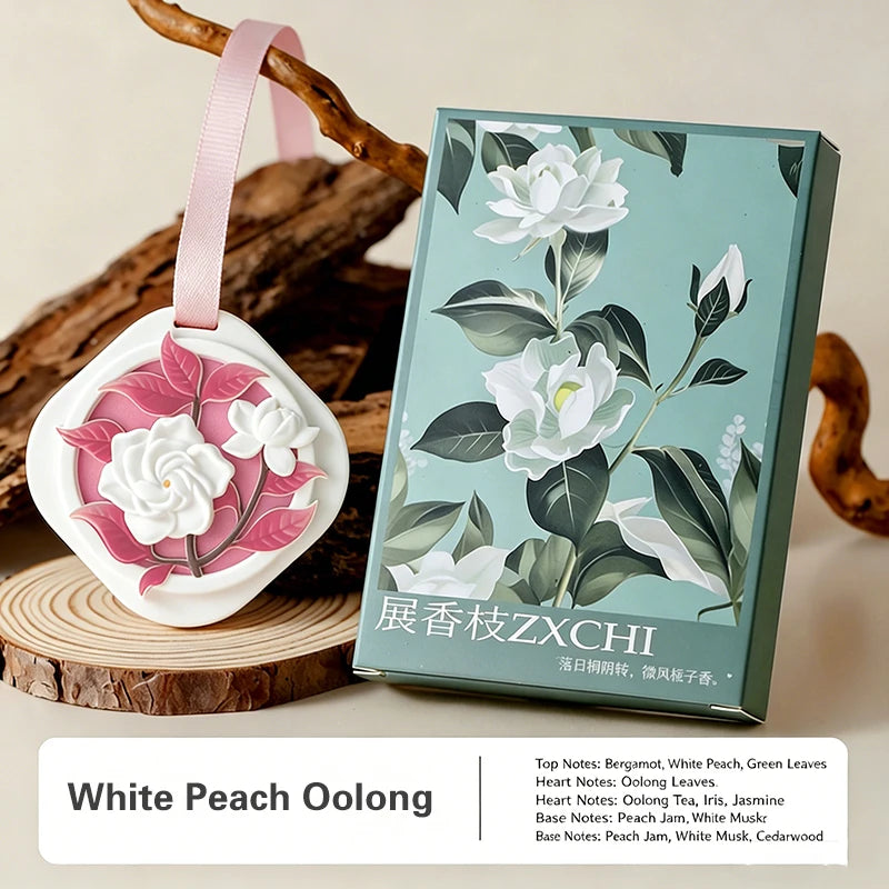 Plant Aroma, Aromatherapy Gypsum Sheet, Household Wardrobe Aroma Hanging Decoration, Car Solid Perfume Fragrance