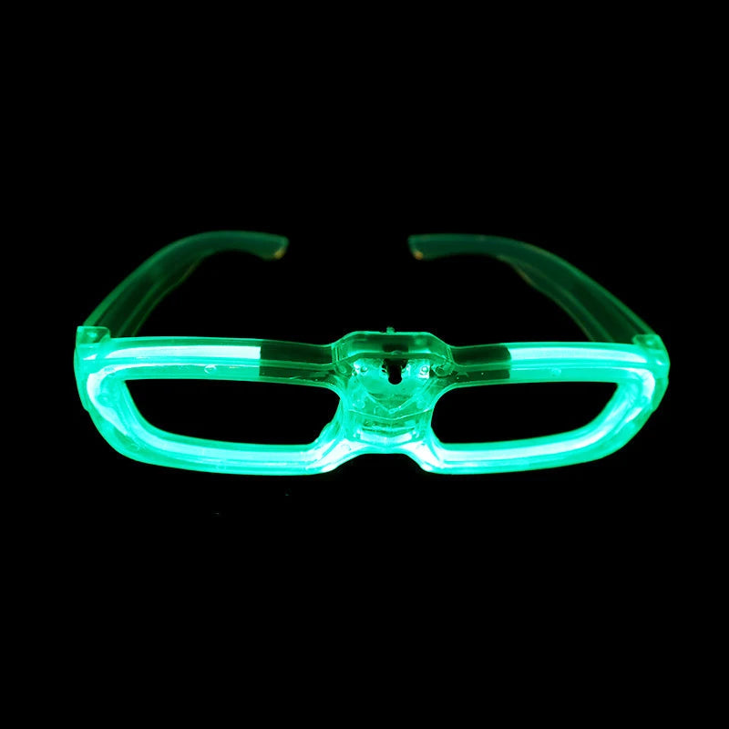 10/20/50PCS Light Up LED Glasses Glow Glasses Frame Glow in The Dark Party Supplies Neon Party Favors for Kids Adults