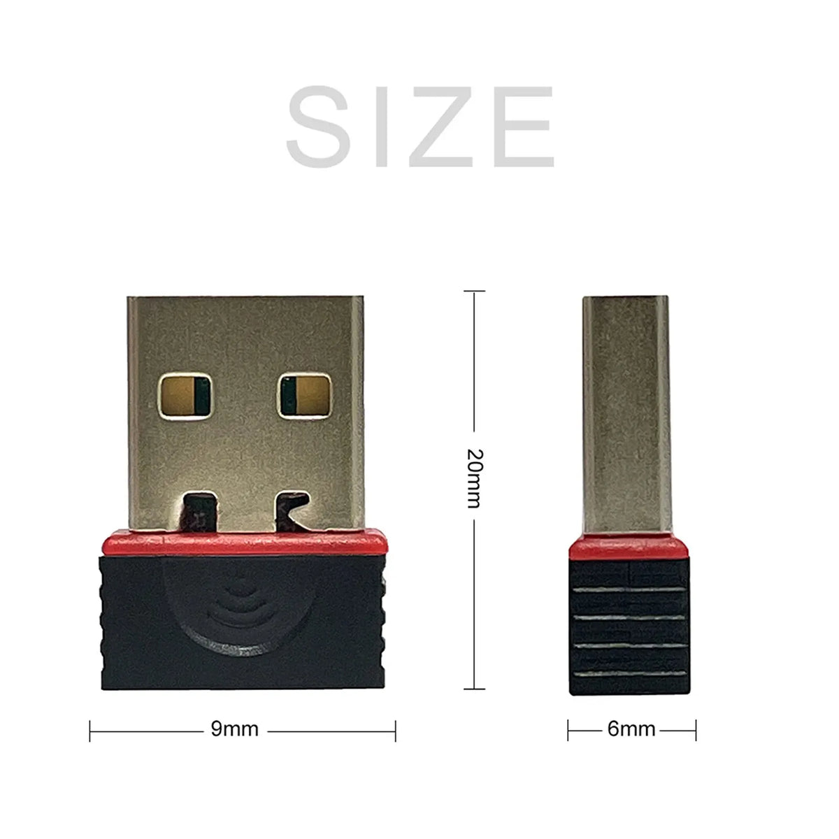 Wireless Network Signal Reception Mini Driver-free Wi-Fi Adapter 150Mbps For Deskop Computer 2.4G Network Card USB Plug and Play