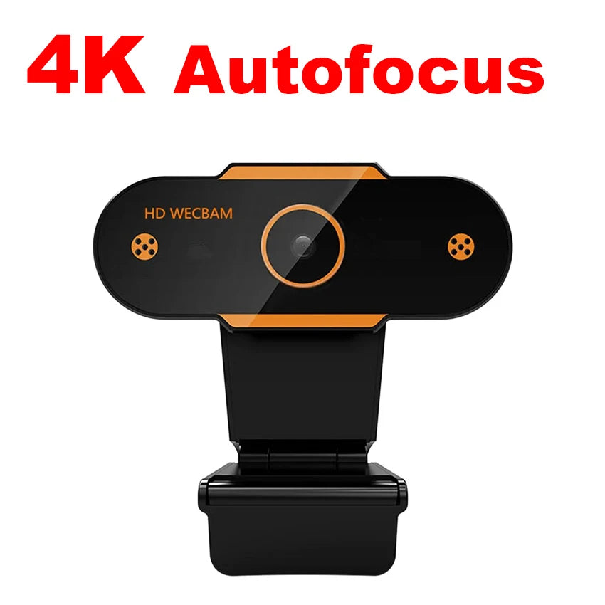 1080P HD Webcam Camera Auto Focus Webcam CMOS USB Computer PC Camera with Mic for Video Calling Network Teaching Office Meeting