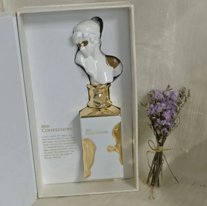 Her Confession – Vanilla, flowers, amber, musk – eau de toilette Women's persistent fragrance, 3.4 oz/100 ml Halloween