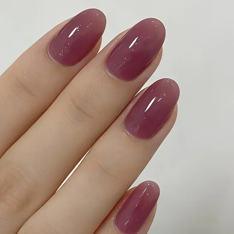 Icy Waxberry Polish: Quick-Dry, No-Bake, Easy, with Keratin & Calcium, Hardens, Fast DIY, Essential for Busy Nail Art Lovers.