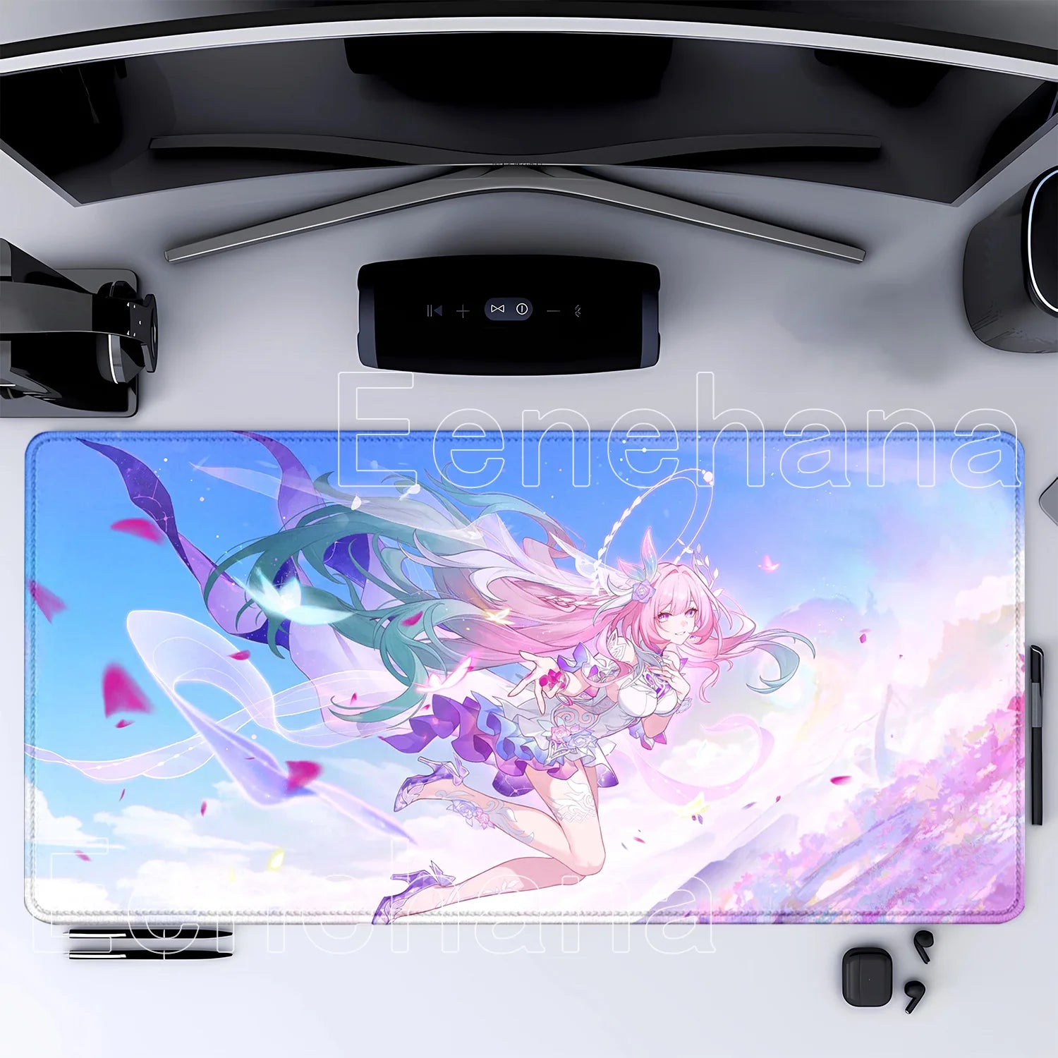 Mouse Pad Honkai Star Rail Cyrene HD printing Pretty Gaming Lock Edge Large Rubber Anime kawaii Mousepad Laptop offices Desk Mat