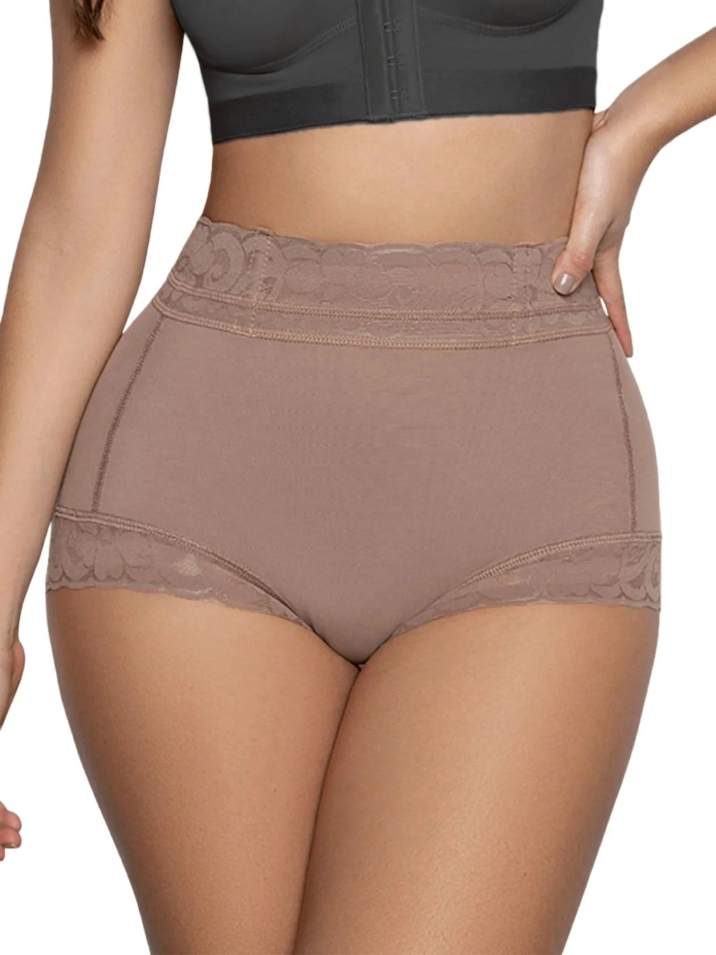 Women Seamless Butt Lifter Panty, Hip Enhancer Shapewear， Waist Tummy Control Body Shaper Slimming Briefs