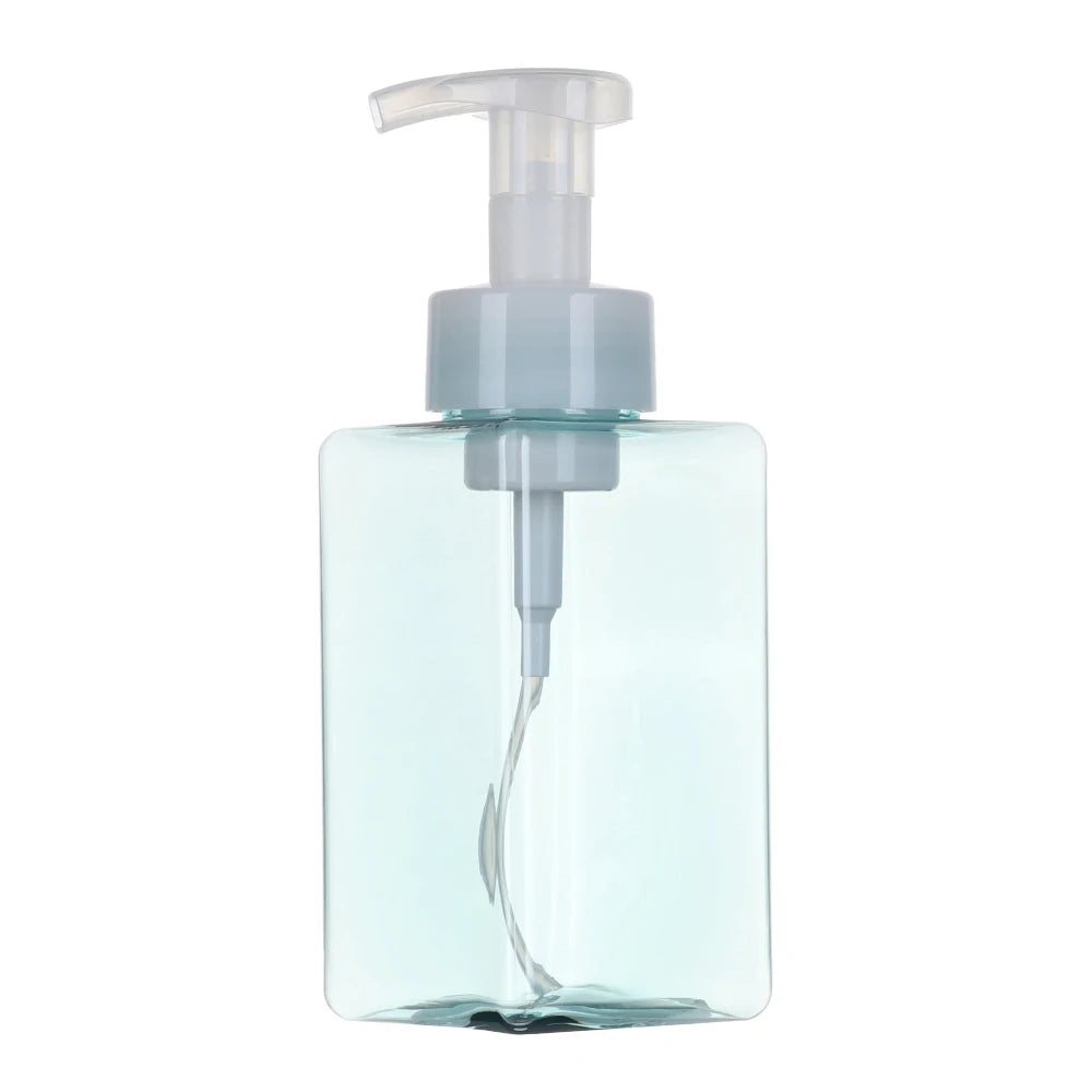 250/450/650ml Soap Dispenser Clear Plastic Foaming Bottle Liquid Pump Container for Hand Sanitizer Shower Gel Shampoo Supplies