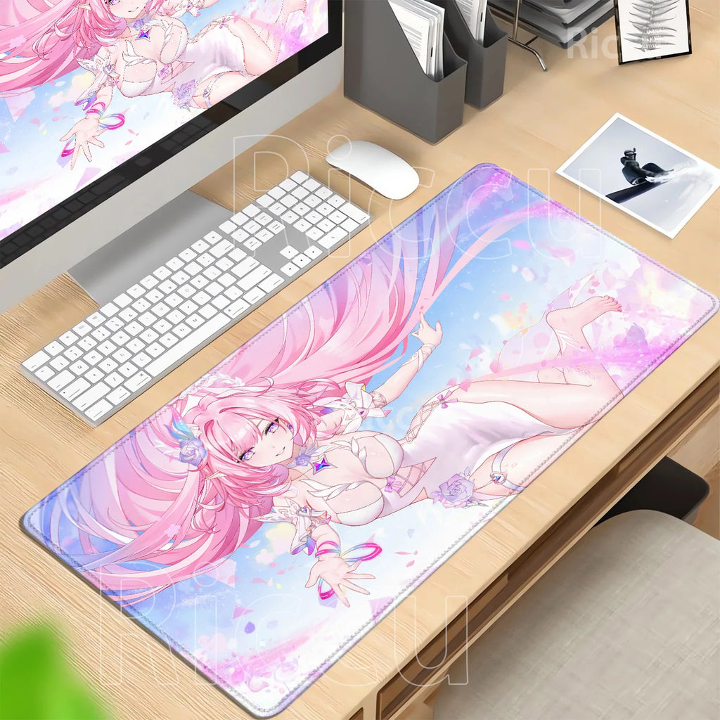 Mouse Pad Honkai Star Rail Cyrene HD printing Pretty Gaming Lock Edge Large Rubber Anime kawaii Mousepad Laptop offices Desk Mat