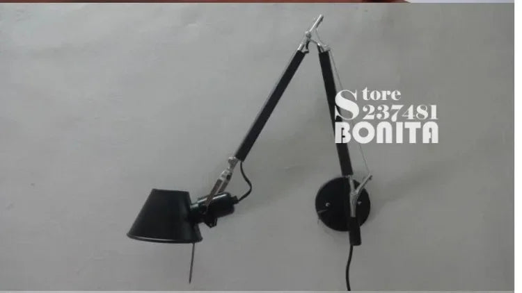 Modern Simple Modern Foldable Wall Lights Long Swing Arm Adjustable Aluminum Sconces Lamps Telescopic Wall Lights For Bedroom