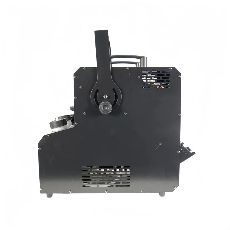 Professional 2 Head LED Bubble Smoke Machine 1500W DMX512 Stage Effect Fogger with Remote Control for DJ Party Wedding Club