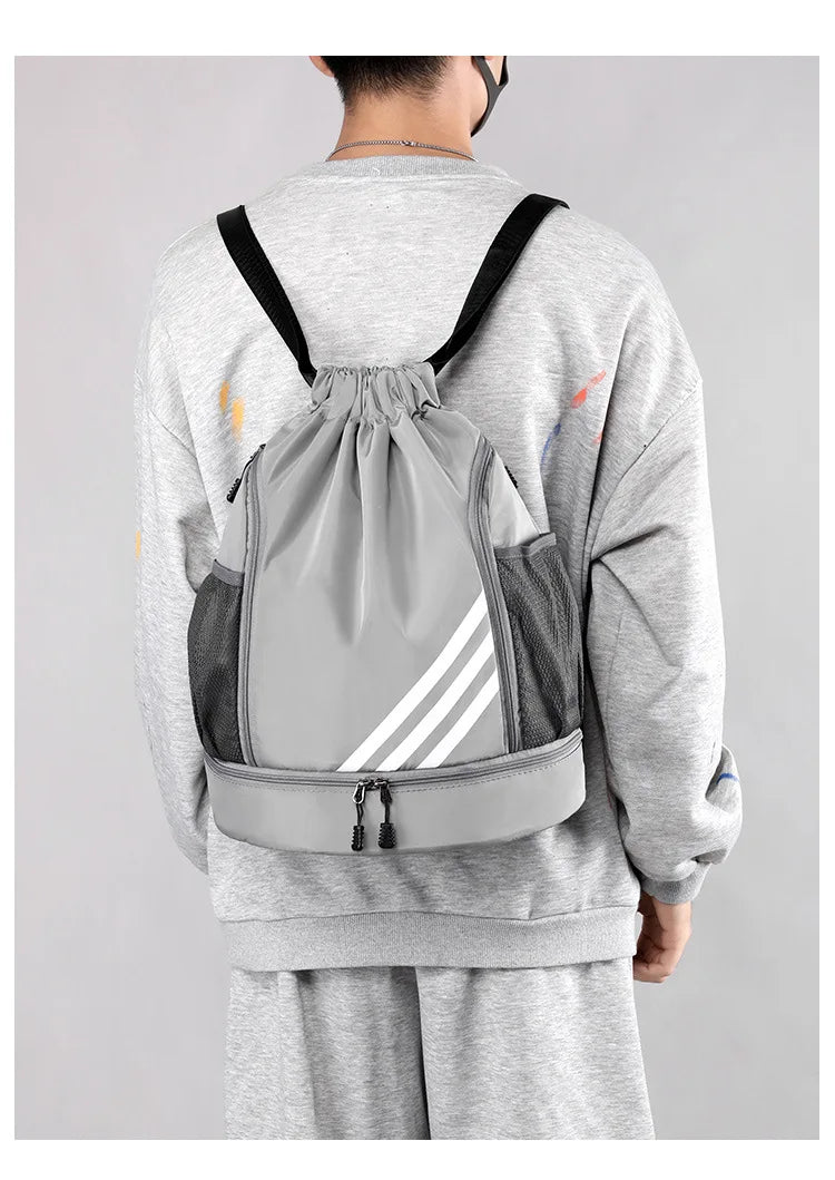 Sport Basketball Backpack Travel Outdoor Waterproof Men Fitness Bags Women Sports Bag Basketball Pouch Hiking Climbing Backpacks
