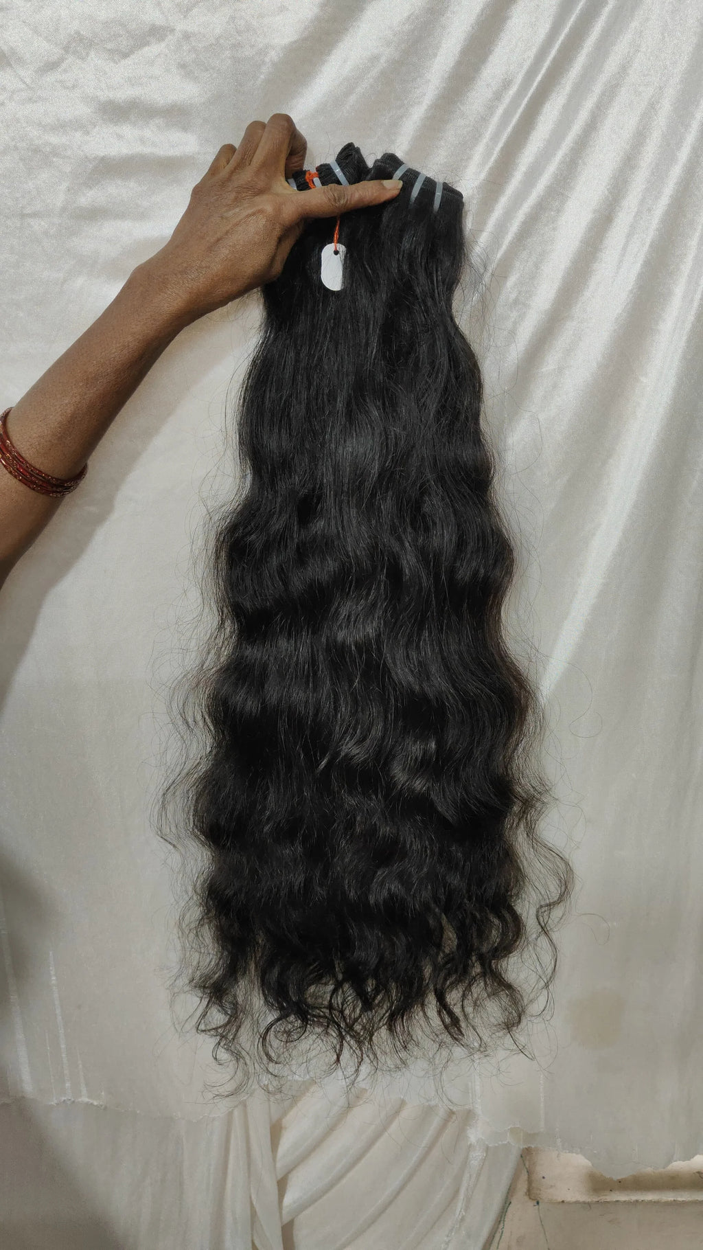 100% Raw Unprocessed Virgin Cuticle Aligned Indian Hair Extensions 12" 14"  One Donor Loose Wave Bundles Light Color Raw Hair