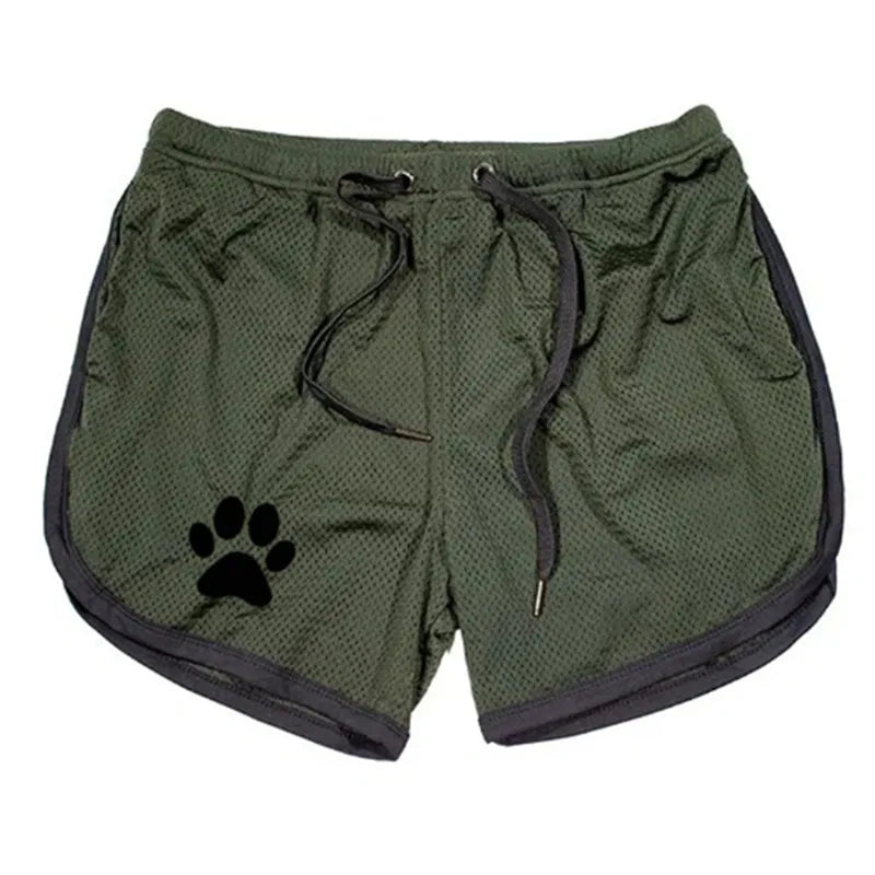 2026 Summer Quick-drying Men Gym Fitness Shorts sports Jogging shorts Male Cool Breathable Mesh The big size casual men Shorts
