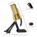 Beer Bottle Mortar Bottle Opener, 33/51mm Mortar Beer Bottle Opener Heavy-Duty Tactical Cap Launcher Hands-Free Push Down Opener