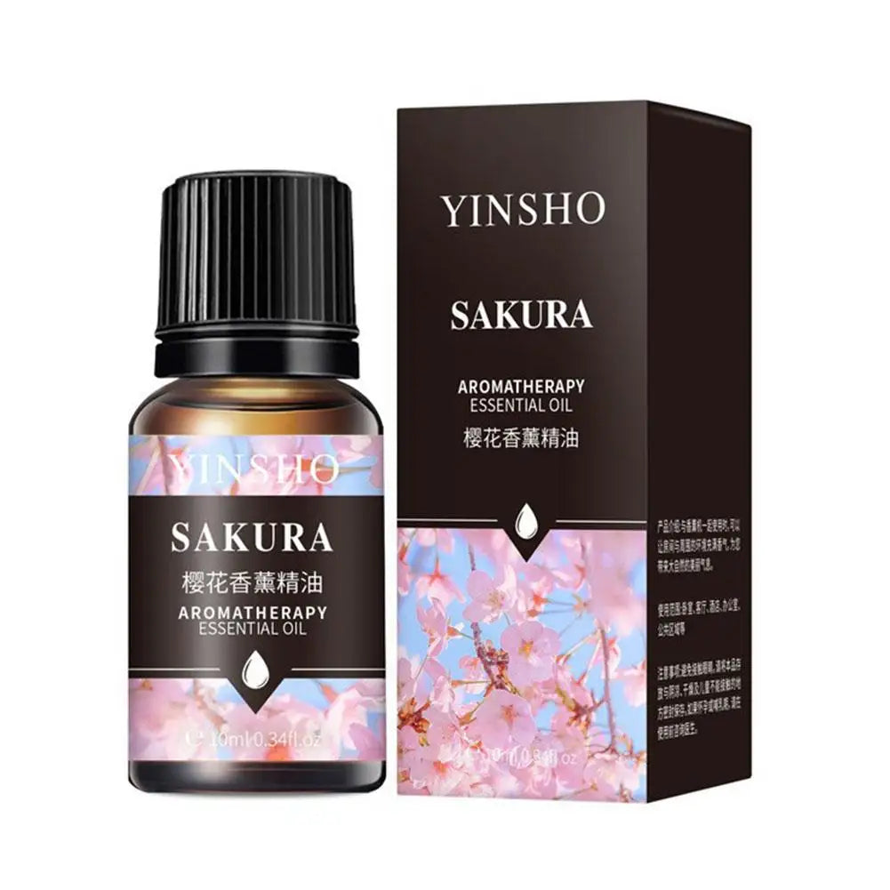 16 Flavors Essential Oils Water-soluble Lavender Rose Car Air Fresheners Perfume Refill Aroma Diffuser AirHumidifier Home 10ML