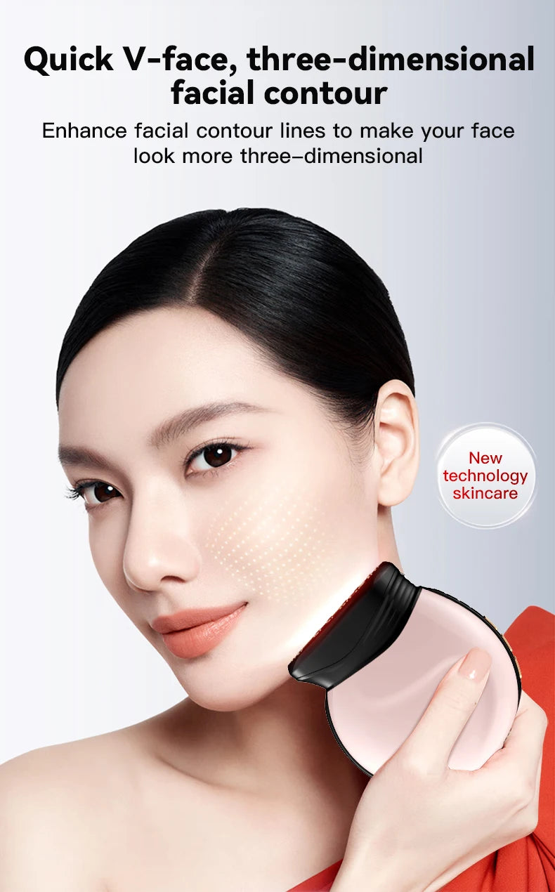 Beauty and Skincare Tools, Home Beauty equipment, Vibrating Hot Compress and Skincare Massage equipment, Christmas Gifts