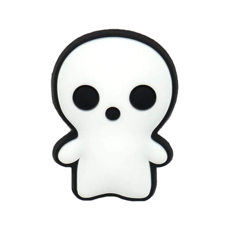 1/30pcs Halloween Shoe Charms Ghost Witch Shoe Decorations Pins for Kids Men Women Party Accessories Buckles Treat or Trick Gift