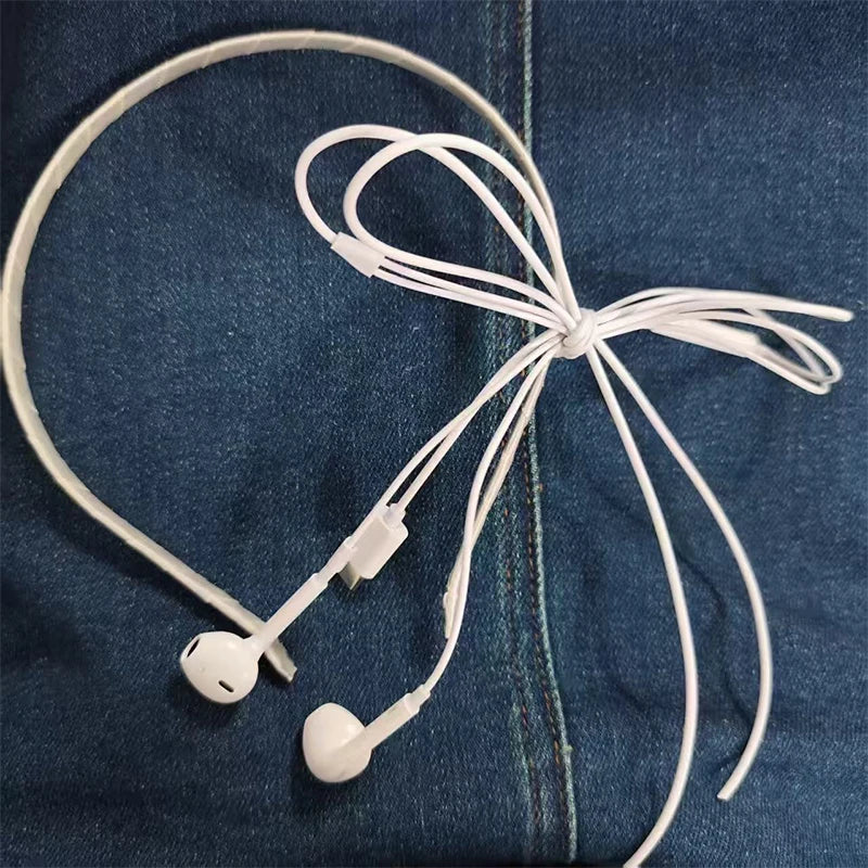 Headphone Wire Bow Hair Clip Korean Fashion Harajuku Cute Upcycled Aesthetic Hair Accessories Girls Hair Pin Hair Accessories