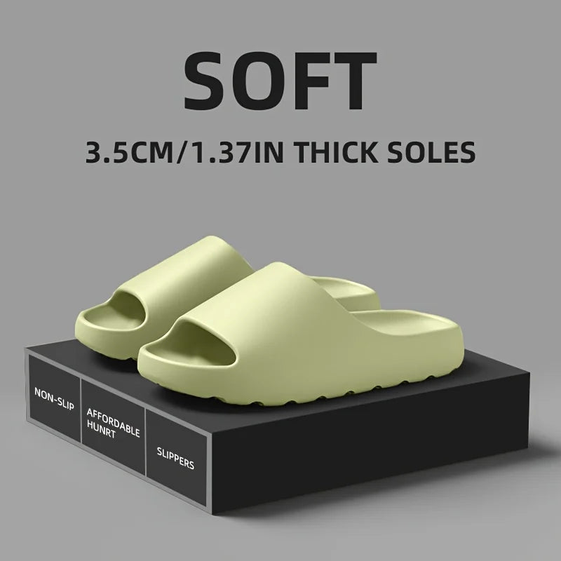Men's Outdoor Casual Slippers, Home Non-Slip Women's Slippers, Same Style For Men And Women（Shoebox Not Included））