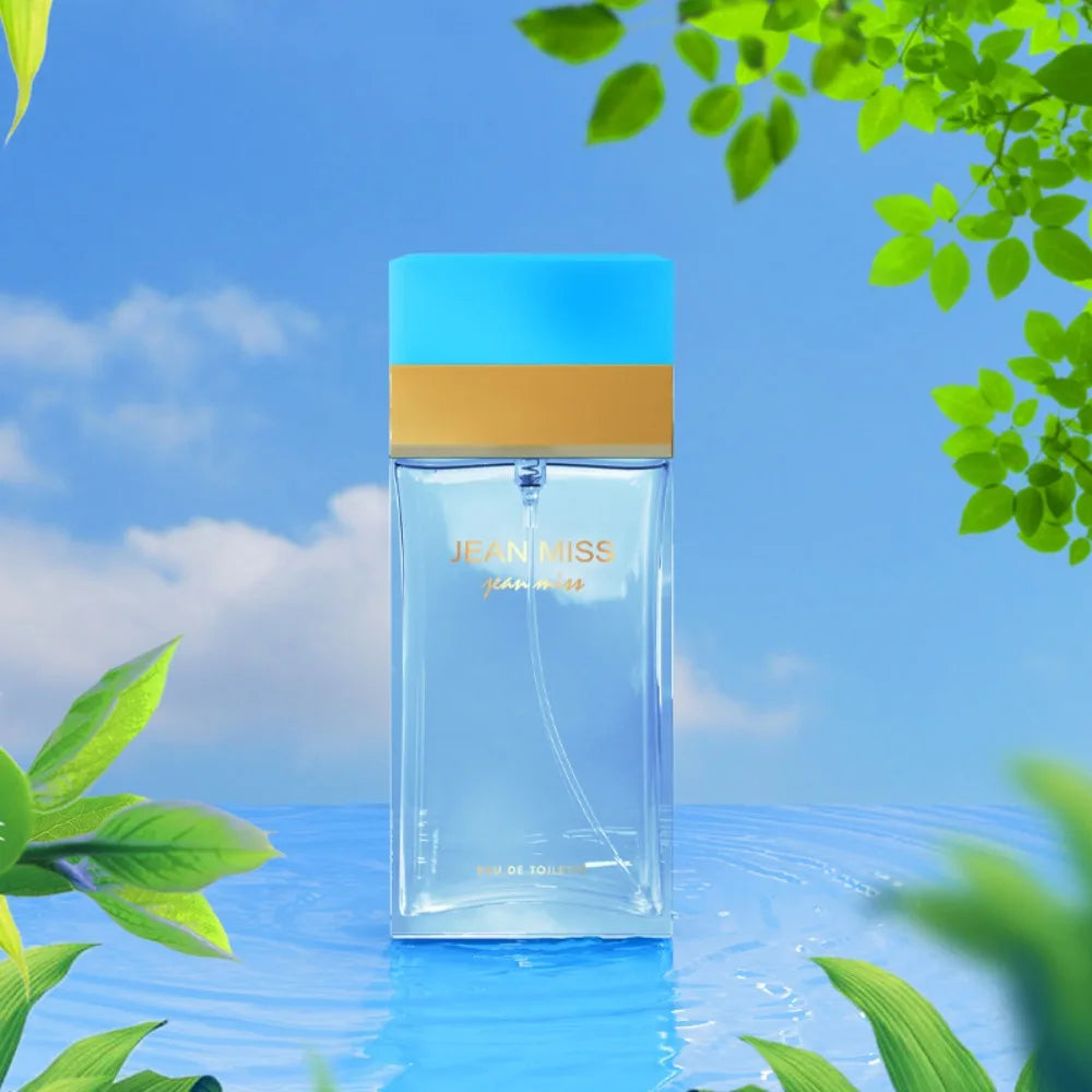 Light Blue Marine Floral Fragrance for Women with Long-Lasting Scent Light Blue Allure: A Light Perfume with Lemon Fruity Notes