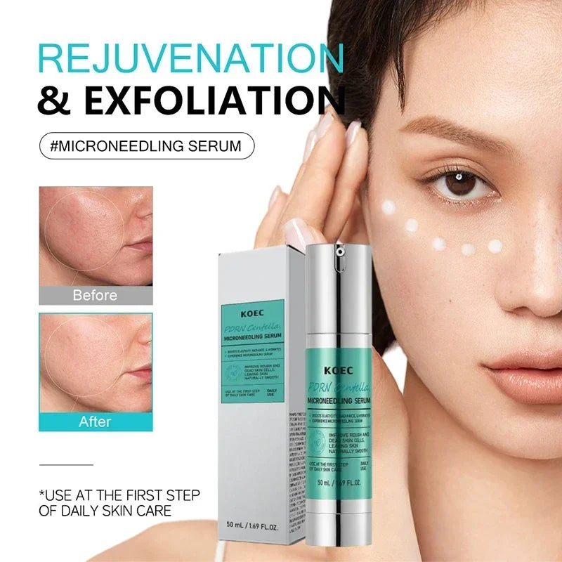 PDRN Centella Asiatica Firming Serum, Soothing Repair Moisturizing Essence, Hyaluronic Acid Deep Nourishing Face Cream Capsule