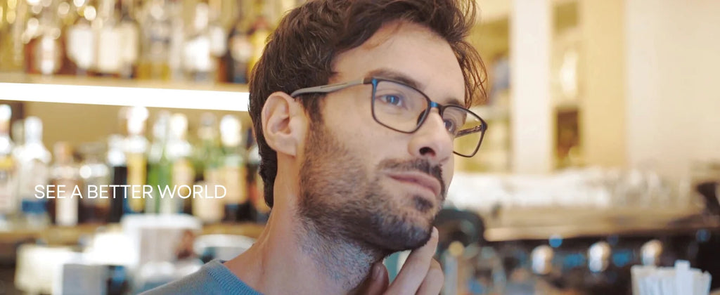 ZENOTTIC Fashion Blue Light Reading Glasses for Men，Sport Square Frame Readers, Anti Glare Computer Glasses