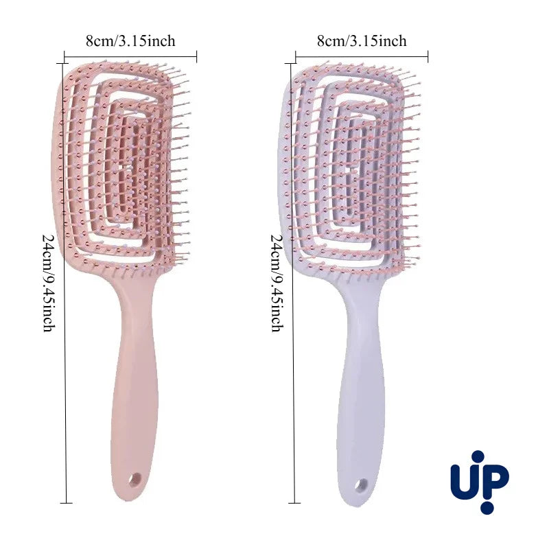 Volumizing Detangling Hair Massage comb Hair Massage Comb with Hollowed-Out Design hair styling tools for real hair wigs