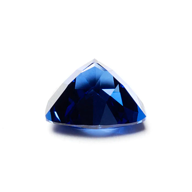 ABCLab Grown Sapphire Royal Blue Color Multiple Cuts Available Gems For Jewelry Setting&Custom Design Selectable Certificate