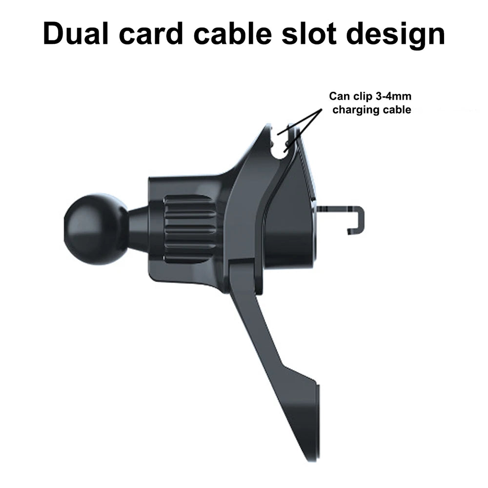 Universal Air Vent Clip for Car Mount, for Most Car Phone Holder & Wireless Car Charger (Joint Ball Diameter 0.67 In/17mm)