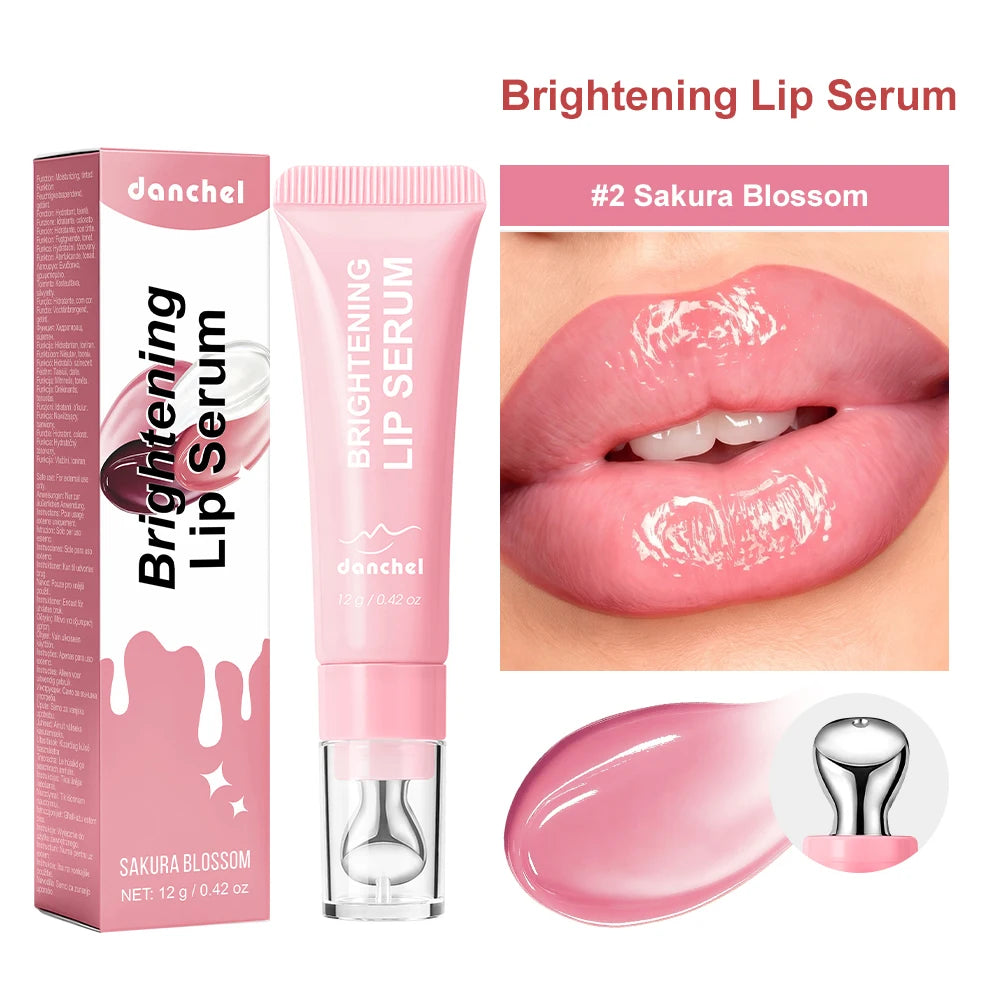Moisturizing Lip Lotion Essence Volumizing Lip Glaze Women's Moisturizing and Moisturizing Natural Lip Gloss Hydrating Lip Gloss