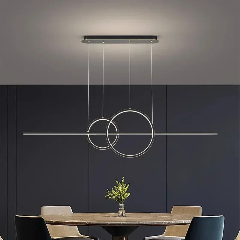 Modern Simplicity LED Pendant Lights for Living  Dining Room Kitchen Food Tables Bedroom Lamp Home Decor Hanging Light Fixture