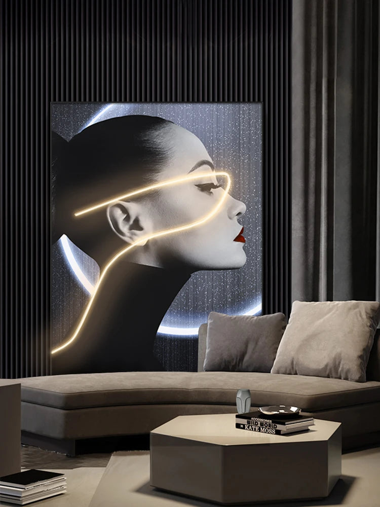 Modern Wall Lamp Fixture Luxury Art Decoration Beauty Led Lamp Living Room Dining Room Dining Room Bedroom Hanging Painting