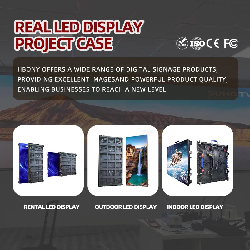 Customizable Factory Wholesale Indoor P2.5 Led Poster Display Led Wall Customized LED Video Display Iposter