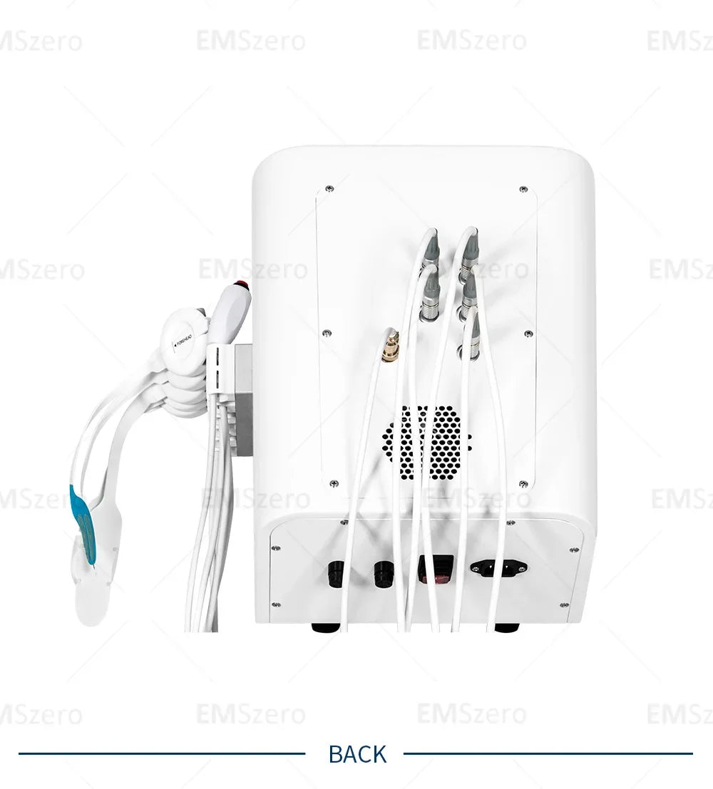NEW Ems RF Facial Electrostimulation Face Lifting Machine 6 Handles Sculpt Face Pads Massager Device Anti Aging Wrinkles Removal