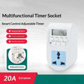 ㈅20A EU Plug Digital Display Programmable Energy Saving Socket Timer Electric Socket Timer Electric Socket Timer Socket Timer