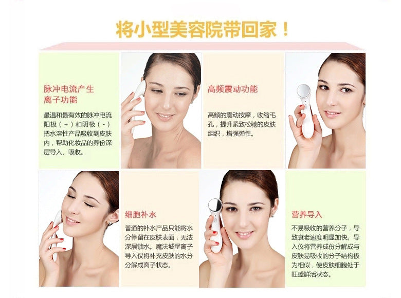 High Frequency Anti-aging Machine Ultrasonic Facial Beauty Device Face Spot Removal Wrinkle Removal Skin Care US Do Dropshipping