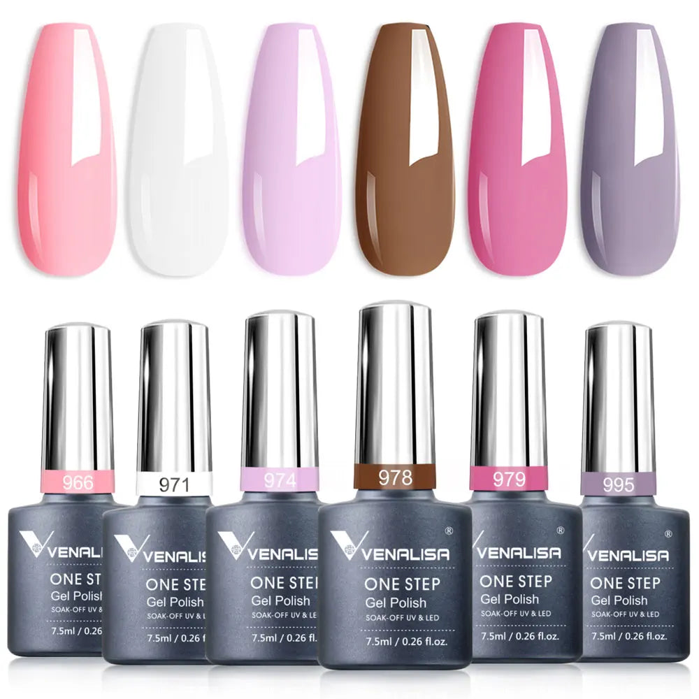 Venalisa Nail Gel Polish Fall Nail TPO FREE Long Wear Semi Permanent Soak Off UV LED Gel Nail Polish Gel Lacquer