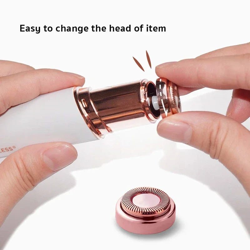 USB Epilator Face Hair Removal Painless Facial Shaver Electric Trimmer Hair Remover Bikini Depilator Shaving Machine for Women