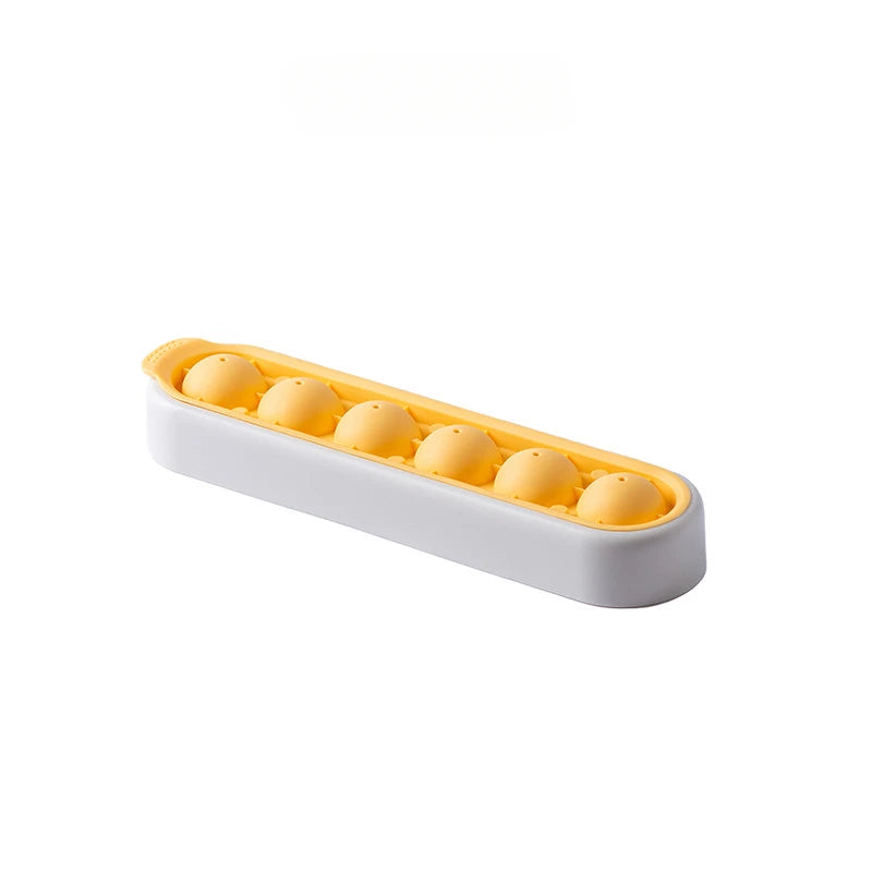 Zackoo Ice Cube Tray Food Grade Silicone Ice Grid Mold Household with Lid   Candy Bar Kitchen Gadgets in Summer