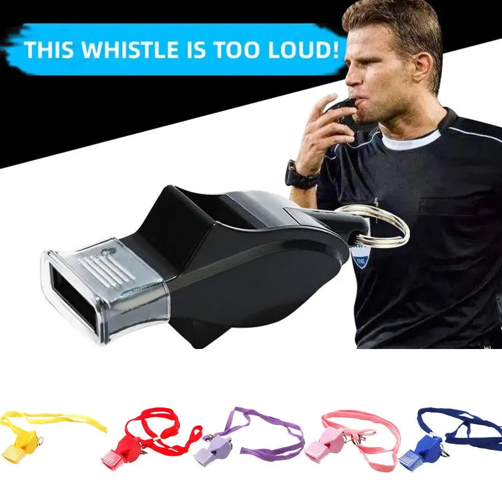 Sound Whistle, Professional Sports Whistle with Lanyard, Very Loud Pealess Whistle, Perfert for Coaches, Referees, Lifeguards